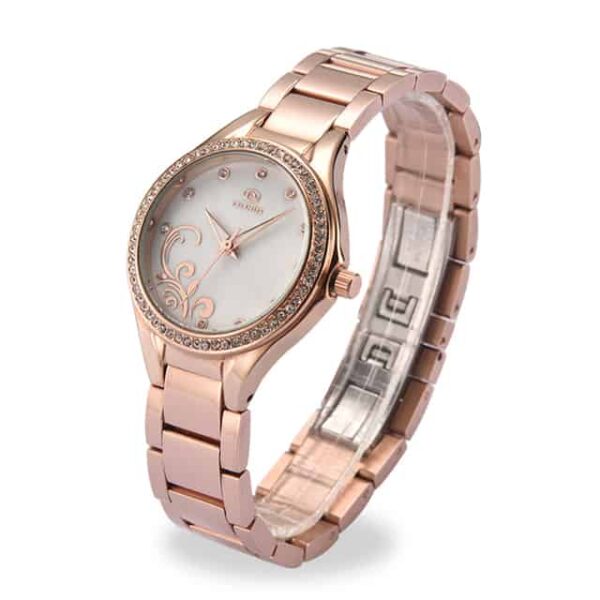 Women Gold Watch - Image 2